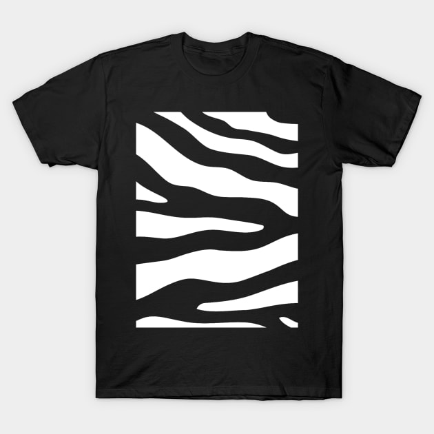 Zebra stripes pattern T-Shirt by theWalnut